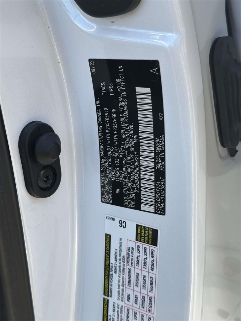 used 2022 Lexus RX car, priced at $44,995