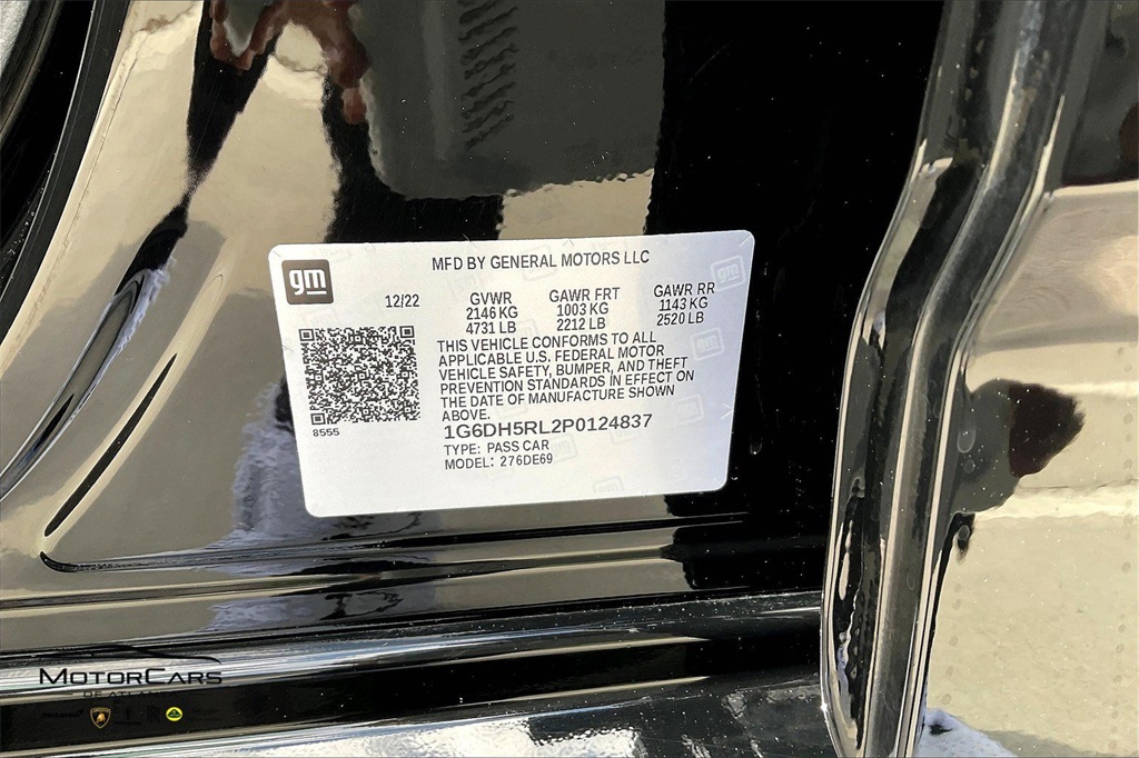 2023 Black Raven Cadillac CT4-V V-Series RWD Sedan
