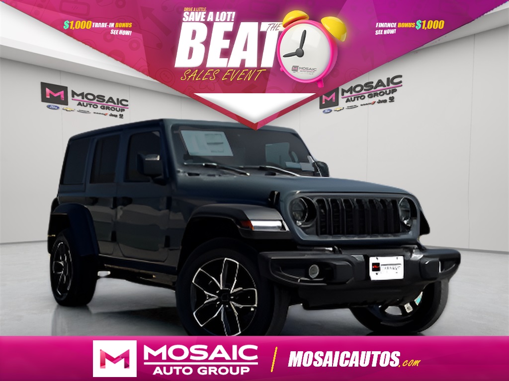 New 2025 Jeep Wrangler Sport S 4xe SUVs