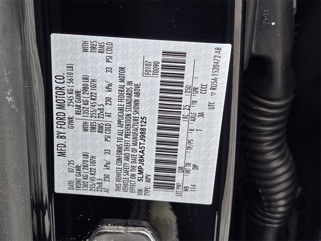 new 2026 Lincoln Nautilus car, priced at $70,123