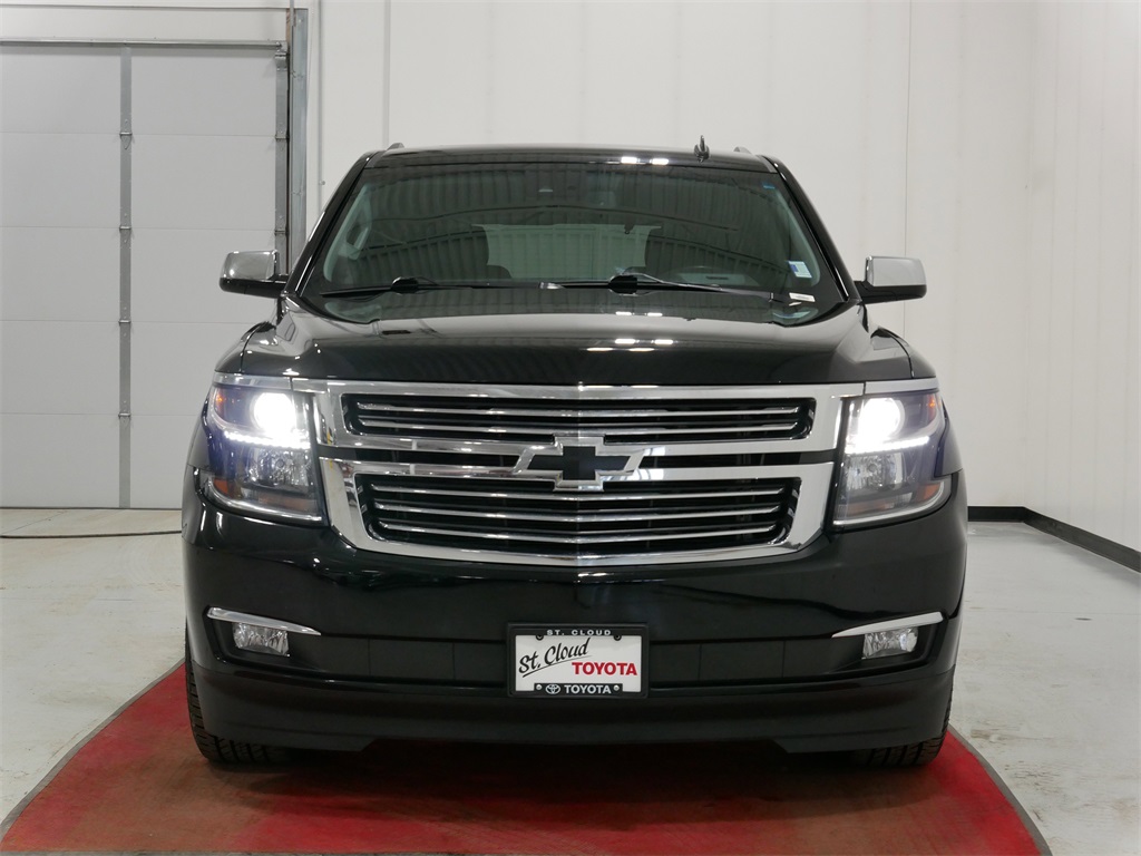 Used 2015 Chevrolet Tahoe LTZ with VIN 1GNSKCKC3FR302907 for sale in Waite Park, Minnesota