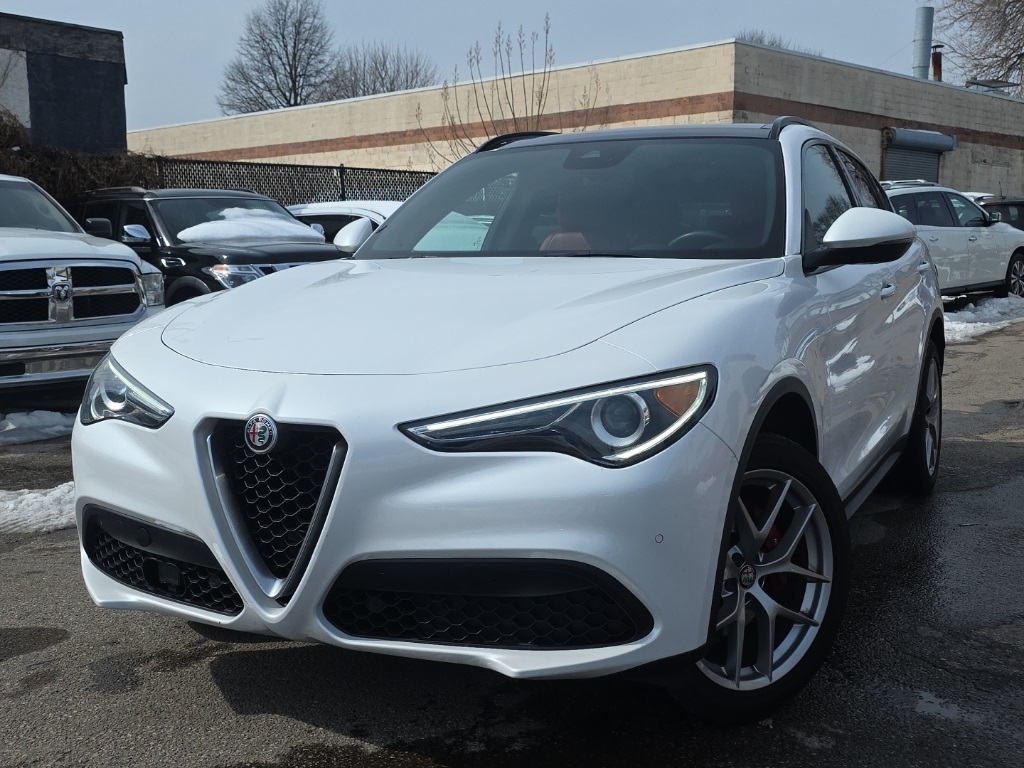 used 2018 Alfa Romeo Stelvio car, priced at $12,595