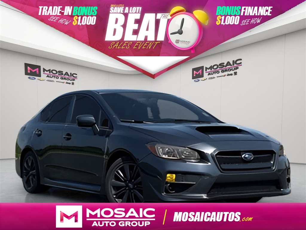 Used 2017 Subaru WRX Base Cars