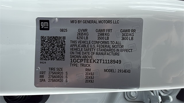 new 2026 Chevrolet Colorado car, priced at $45,980