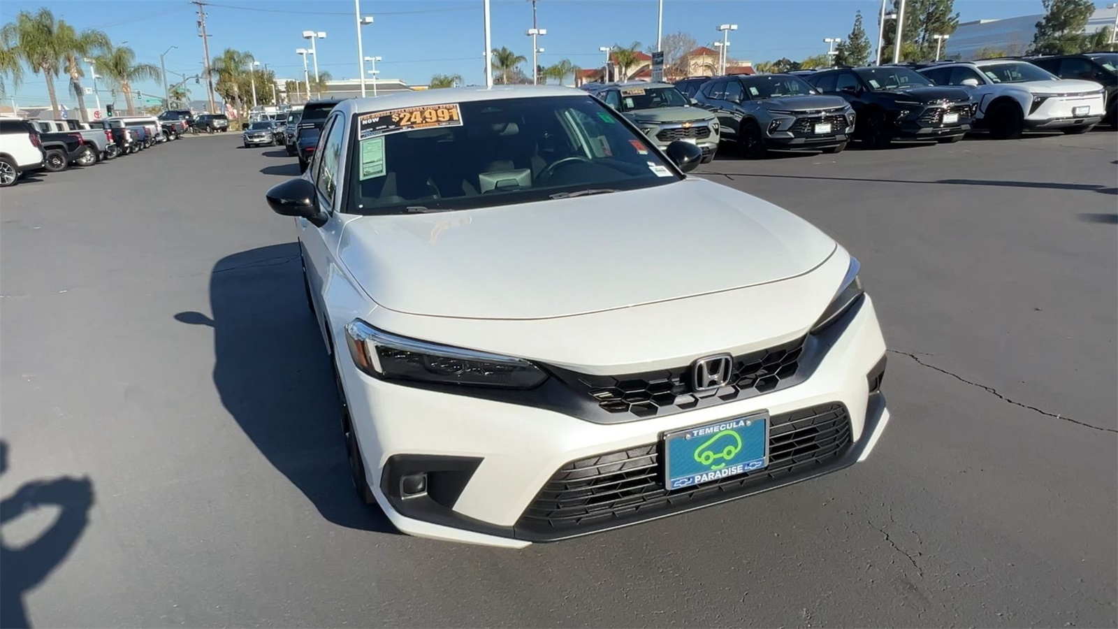 used 2024 Honda Civic car, priced at $23,992