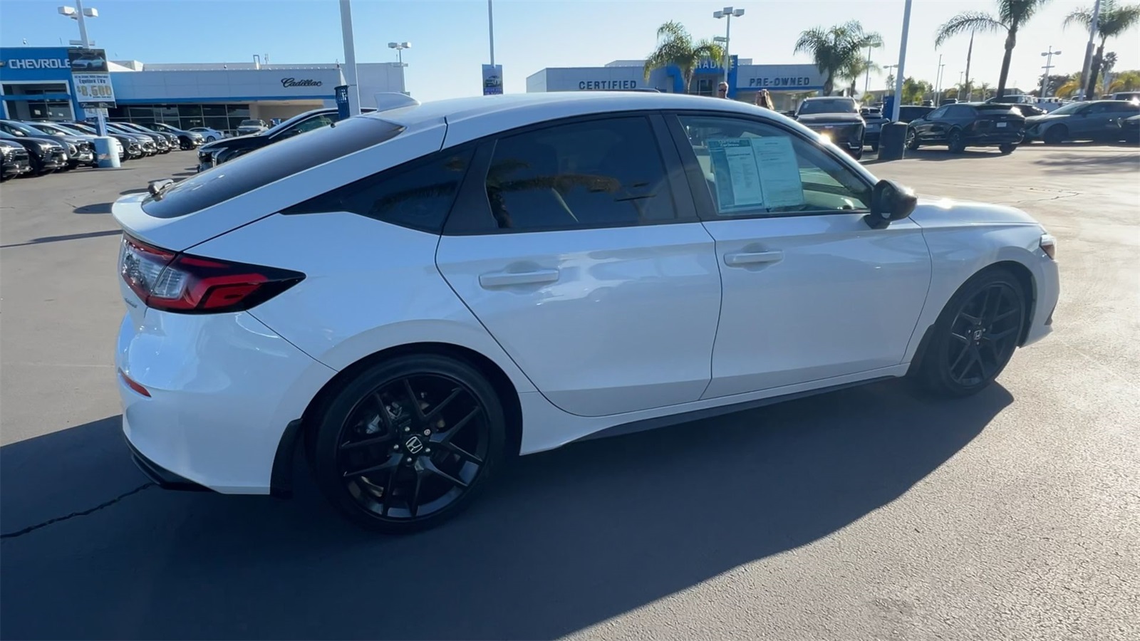 used 2024 Honda Civic car, priced at $23,992