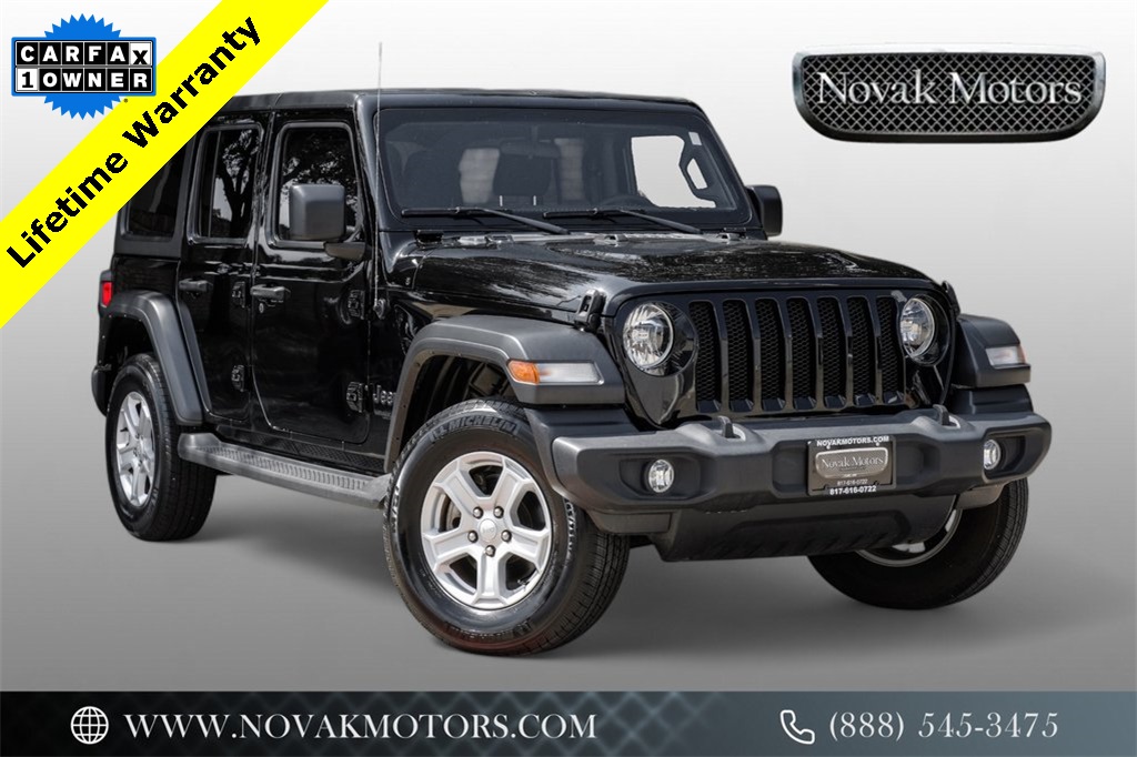 used 2022 Jeep Wrangler car, priced at $28,500