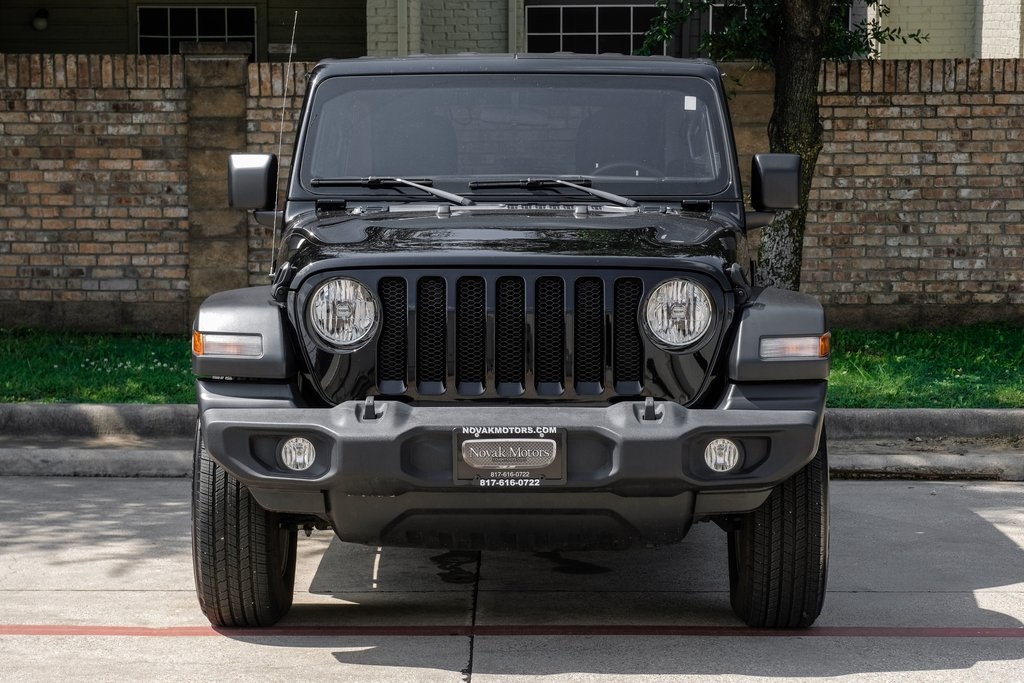 used 2022 Jeep Wrangler car, priced at $28,500