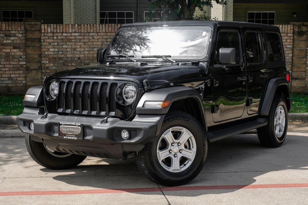 used 2022 Jeep Wrangler car, priced at $28,500