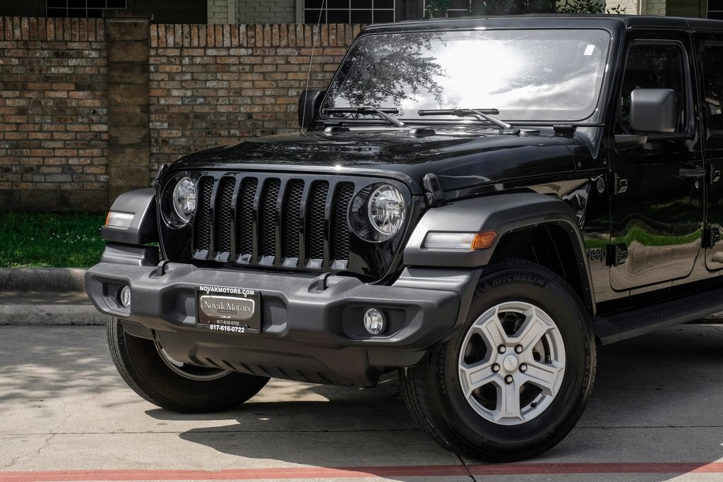 used 2022 Jeep Wrangler car, priced at $28,500