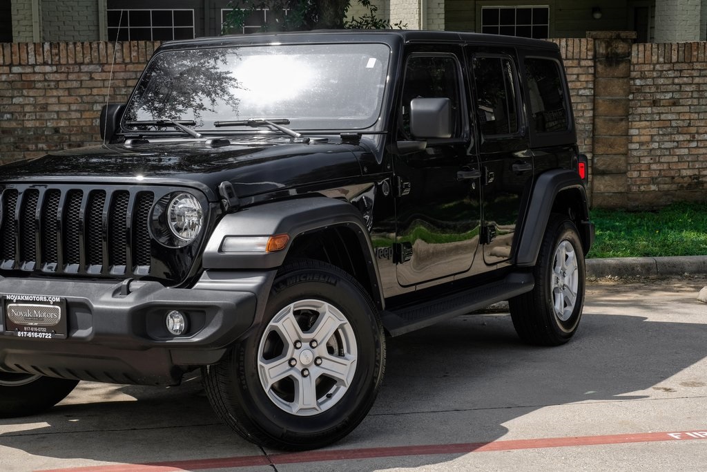 used 2022 Jeep Wrangler car, priced at $28,500