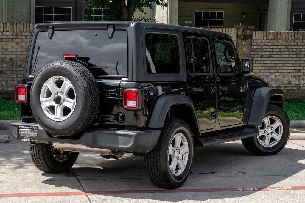 used 2022 Jeep Wrangler car, priced at $28,500