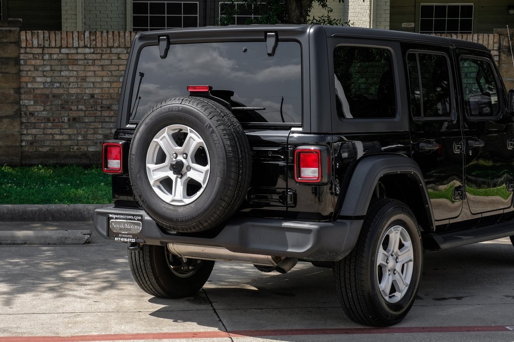 used 2022 Jeep Wrangler car, priced at $28,500