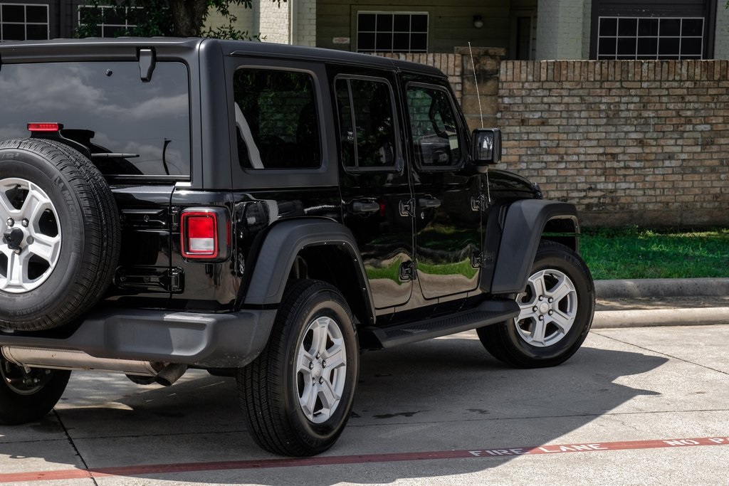 used 2022 Jeep Wrangler car, priced at $28,500