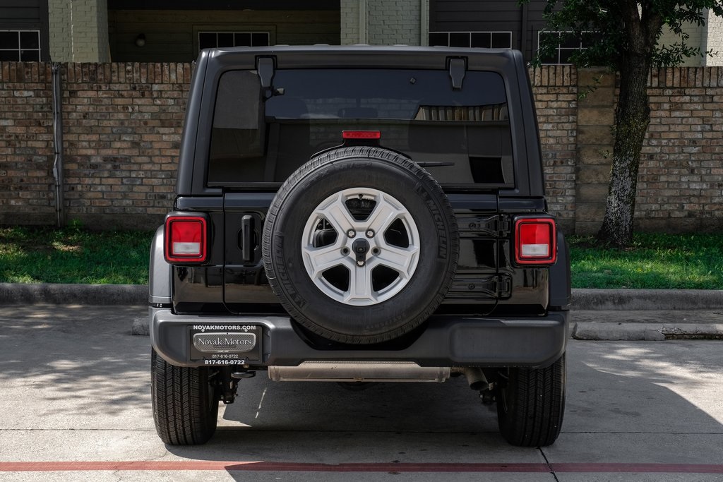 used 2022 Jeep Wrangler car, priced at $28,500