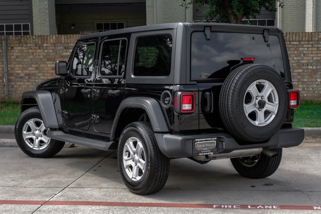 used 2022 Jeep Wrangler car, priced at $28,500