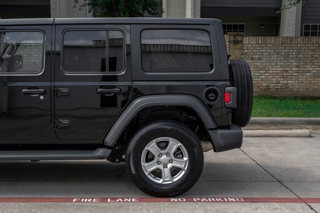 used 2022 Jeep Wrangler car, priced at $28,500