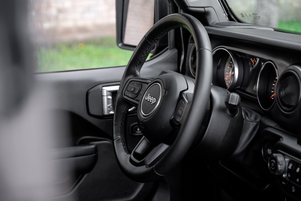 used 2022 Jeep Wrangler car, priced at $28,500