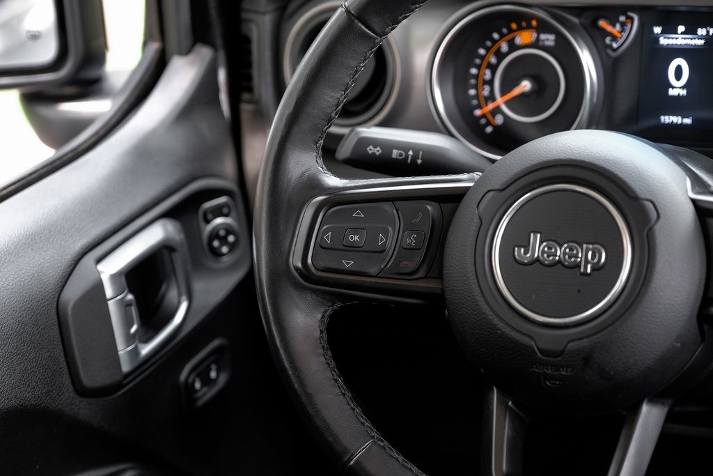 used 2022 Jeep Wrangler car, priced at $28,500