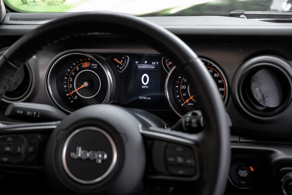 used 2022 Jeep Wrangler car, priced at $28,500