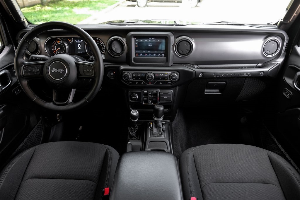 used 2022 Jeep Wrangler car, priced at $28,500