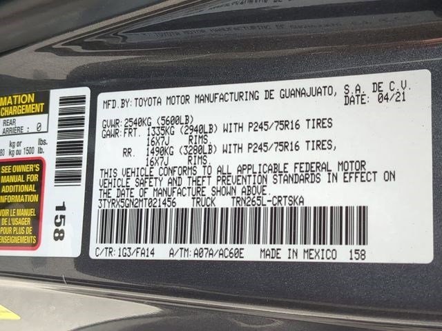 used 2021 Toyota Tacoma car, priced at $24,792