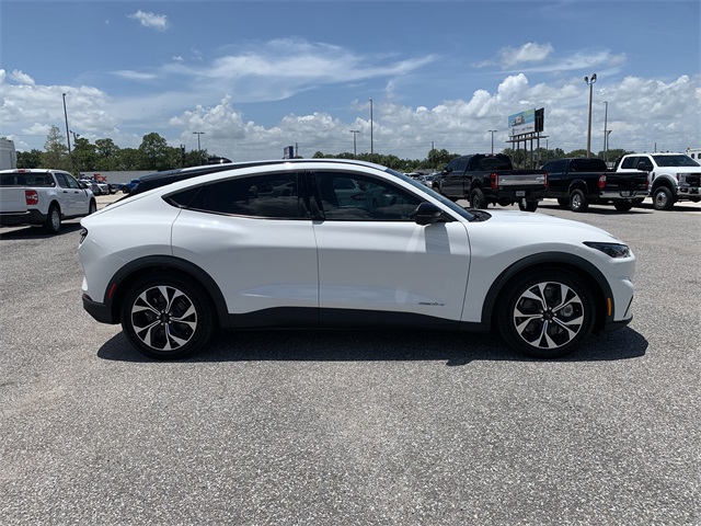 2025 White Metallic Ford Mustang Mach-E Select RWD SUV