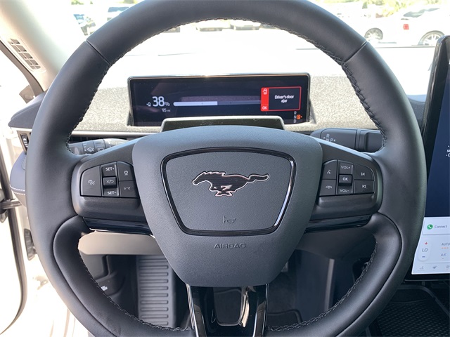 2025 White Metallic Ford Mustang Mach-E Select RWD SUV