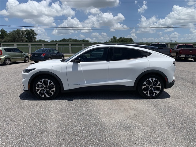 2025 White Metallic Ford Mustang Mach-E Select RWD SUV
