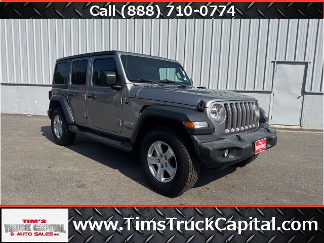2018 Billet Silver Metallic Clearcoat Jeep Wrangler Unlimited Unlimited Sport S 4X4 SUV