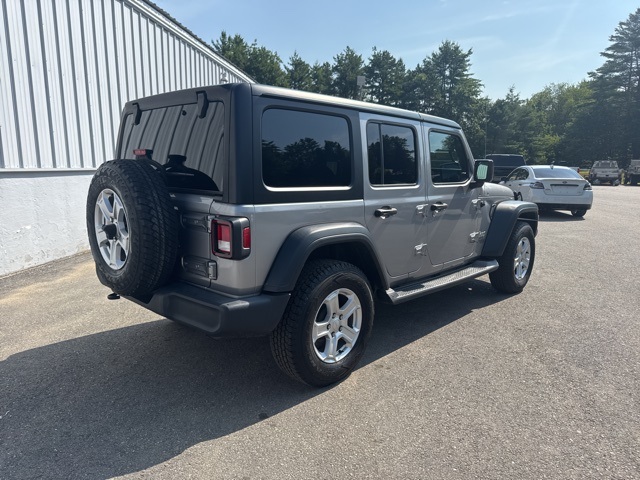 2018 Billet Silver Metallic Clearcoat Jeep Wrangler Unlimited Unlimited Sport S 4X4 SUV
