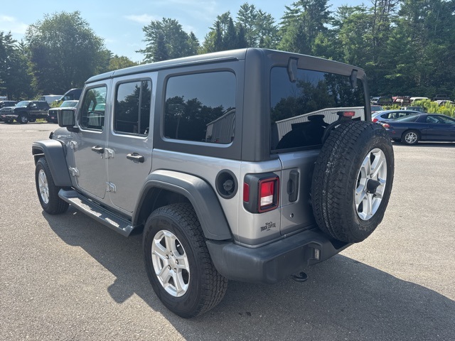 2018 Billet Silver Metallic Clearcoat Jeep Wrangler Unlimited Unlimited Sport S 4X4 SUV