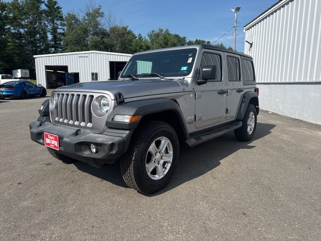 2018 Billet Silver Metallic Clearcoat Jeep Wrangler Unlimited Unlimited Sport S 4X4 SUV