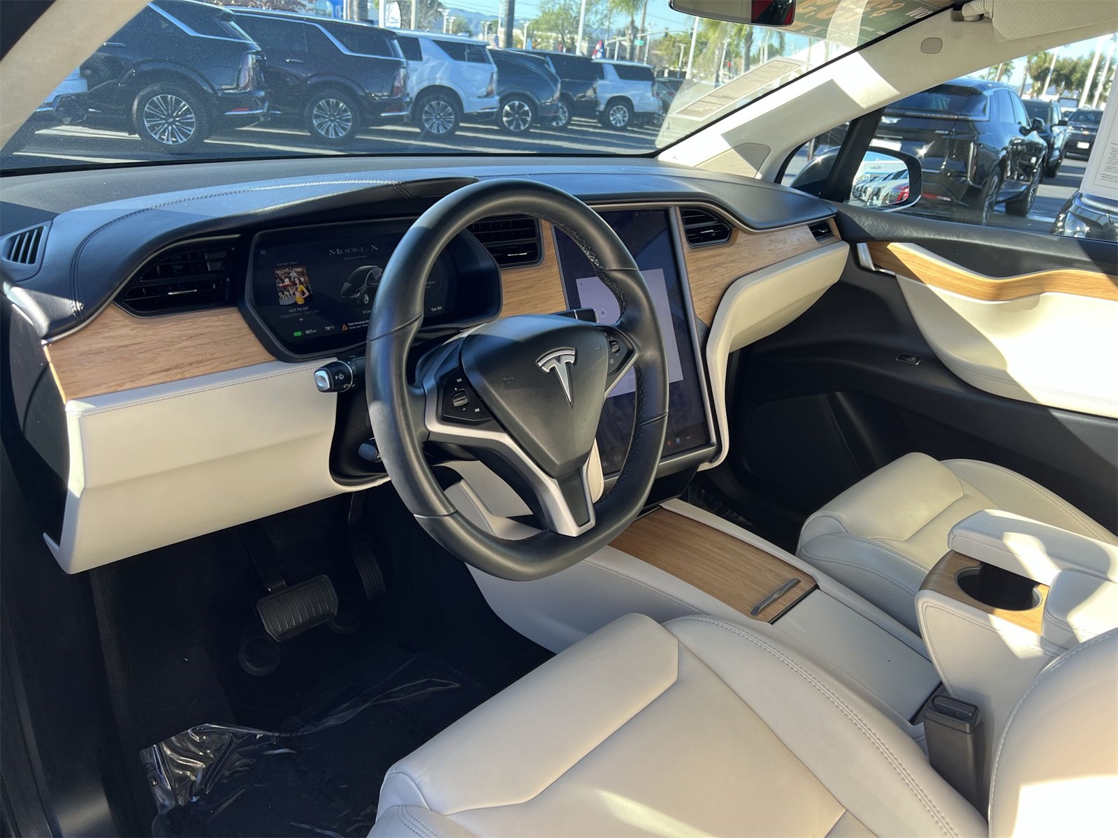 used 2019 Tesla Model X car, priced at $35,991