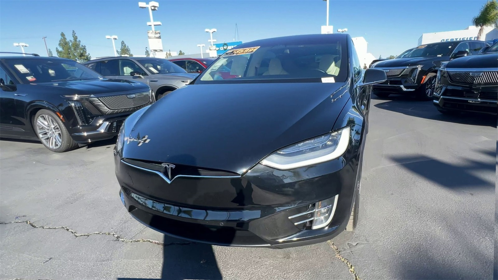 used 2019 Tesla Model X car, priced at $35,991