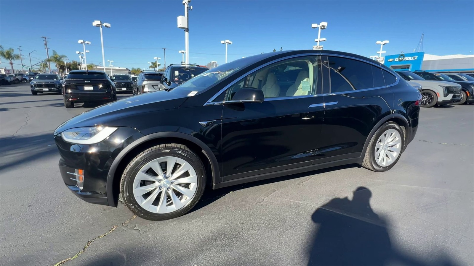 used 2019 Tesla Model X car, priced at $35,991