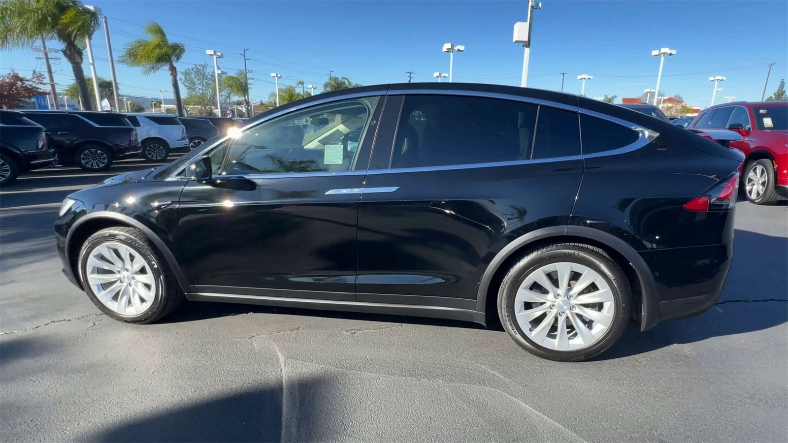 used 2019 Tesla Model X car, priced at $35,991