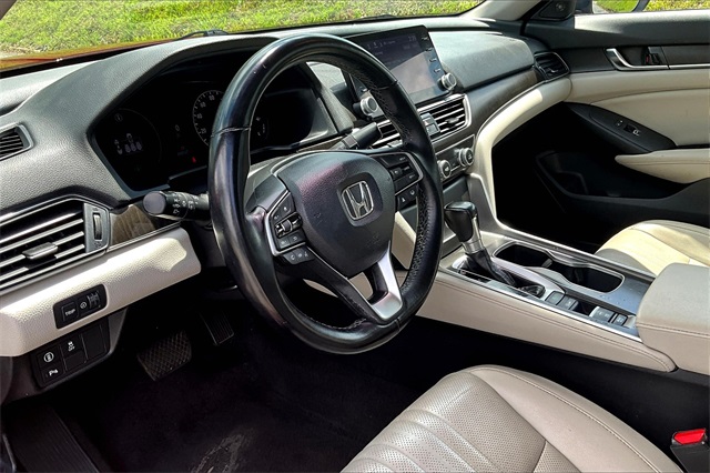 2021 Red Honda Accord Sedan EX-L FWD Sedan