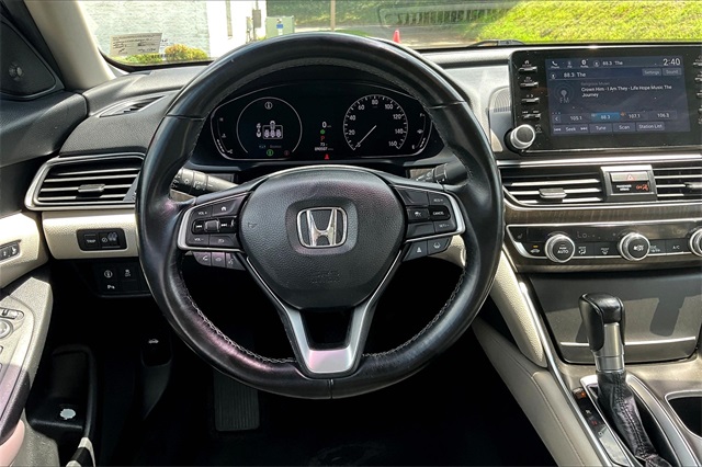 2021 Red Honda Accord Sedan EX-L FWD Sedan