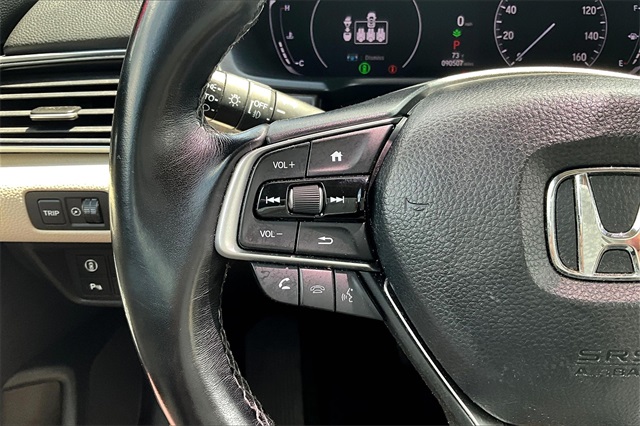 2021 Red Honda Accord Sedan EX-L FWD Sedan