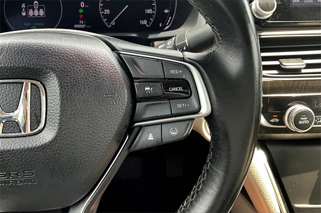 2021 Red Honda Accord Sedan EX-L FWD Sedan