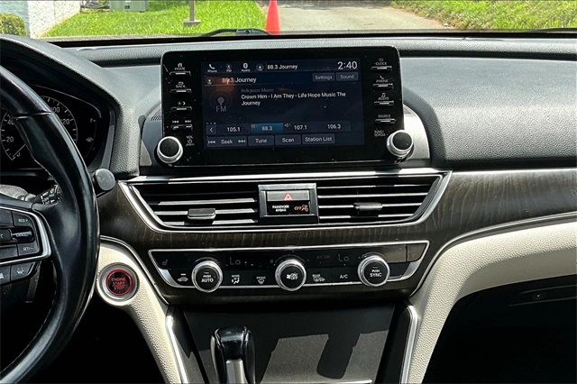 2021 Red Honda Accord Sedan EX-L FWD Sedan