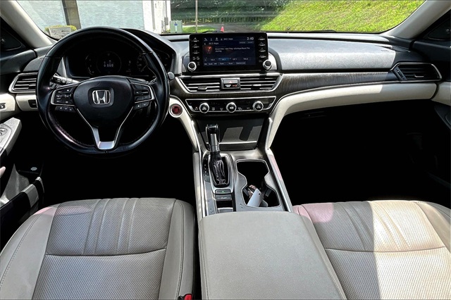 2021 Red Honda Accord Sedan EX-L FWD Sedan
