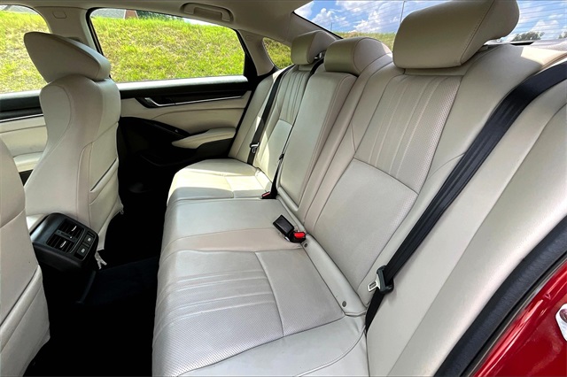 2021 Red Honda Accord Sedan EX-L FWD Sedan