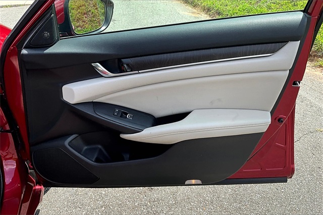 2021 Red Honda Accord Sedan EX-L FWD Sedan