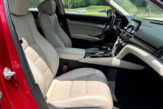 2021 Red Honda Accord Sedan EX-L FWD Sedan