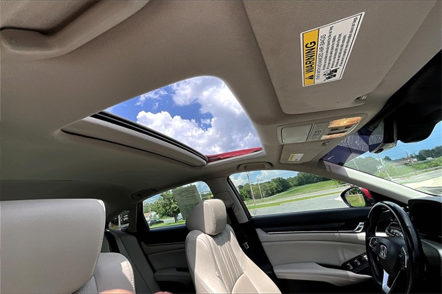 2021 Red Honda Accord Sedan EX-L FWD Sedan