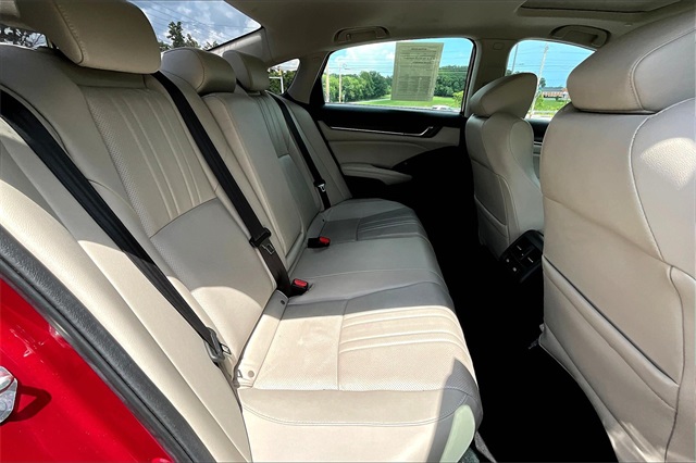 2021 Red Honda Accord Sedan EX-L FWD Sedan