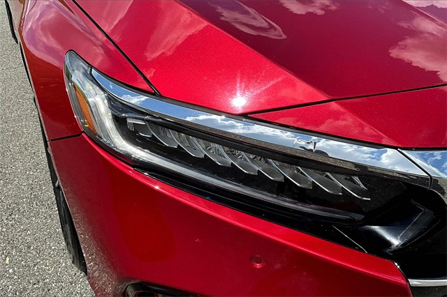 2021 Red Honda Accord Sedan EX-L FWD Sedan