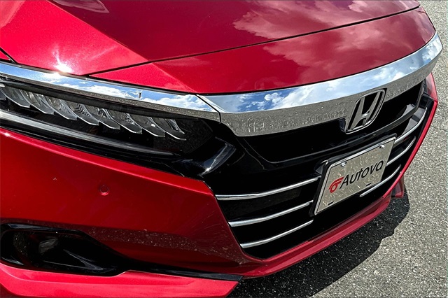 2021 Red Honda Accord Sedan EX-L FWD Sedan